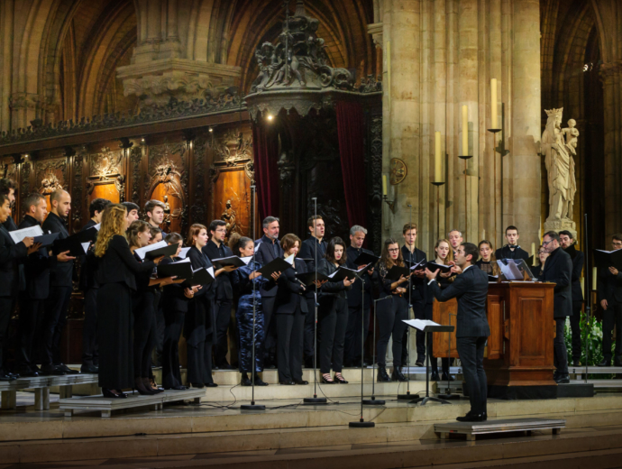 choeur d'adultes maitrise notre dame© Léonard de Serres